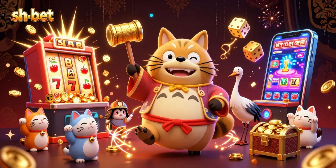 Experience thrilling gameplay at sh-bet with vibrant slot machines and lucky characters in 3D