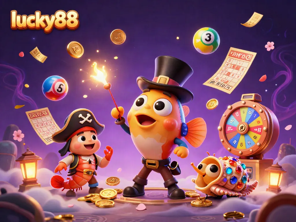 Explore winning strategies at lucky88 through a vibrant underwater casino scene filled with fortune and excitement.