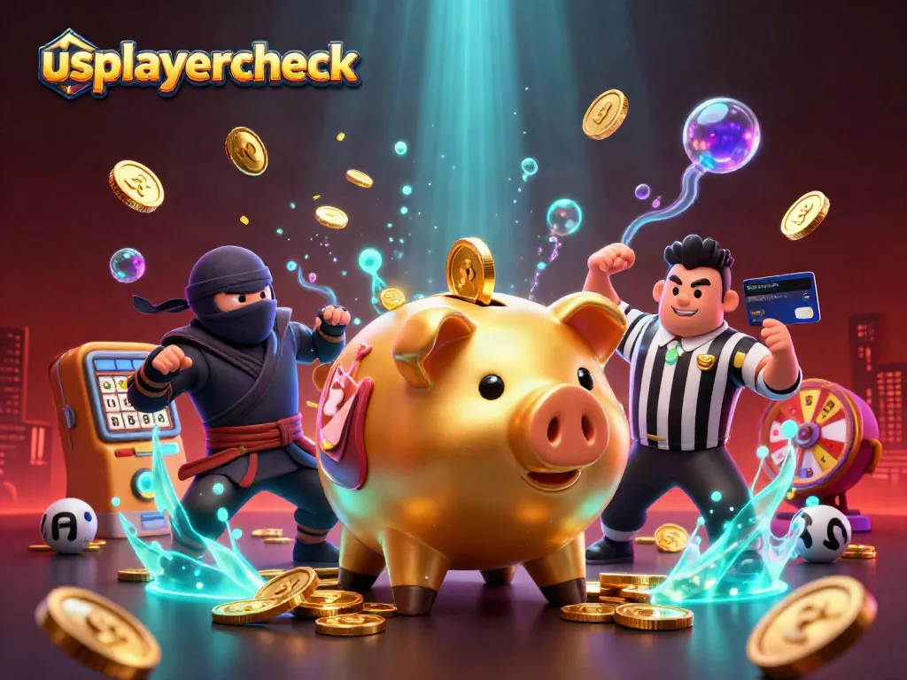 Win thrilling prizes with usplayercheck in a dynamic lottery game illustration showcasing excitement and action.