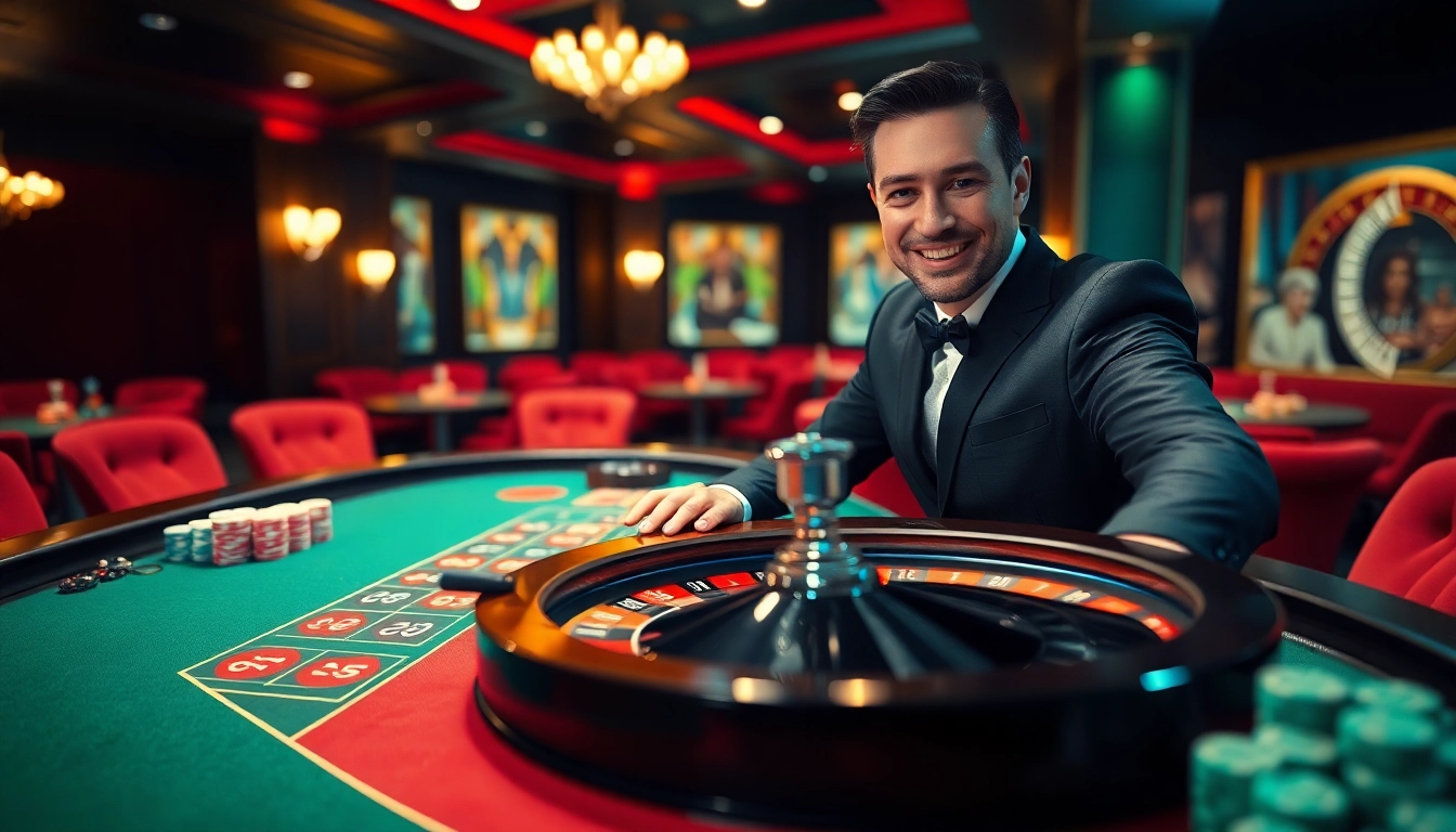 Misez à la roulette du meilleur casino en ligne france avec une ambiance élégante et énergique.