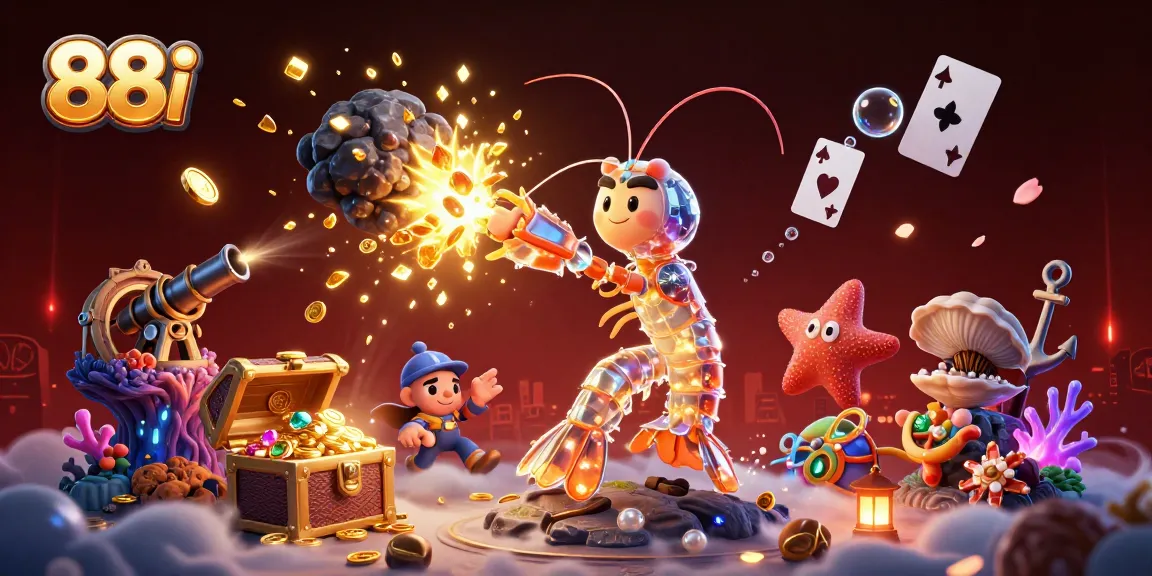 Experience the excitement of 88i gaming with our galactic samurai mantis shrimp and treasure-rich adventure.