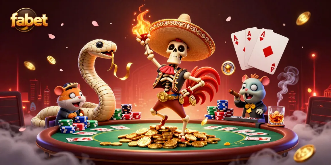 Experience winning moments with fabet as the mariachi rooster dances on golden coins.