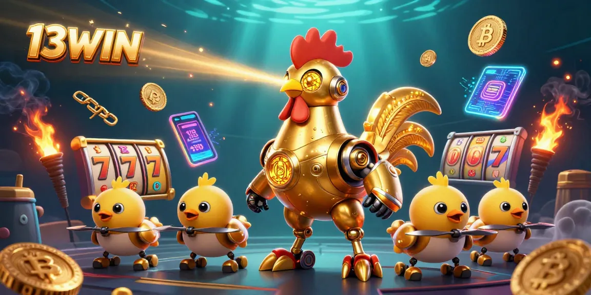 Experience thrilling action at 13WIN with dynamic slot games featuring golden reels and exciting jackpots!