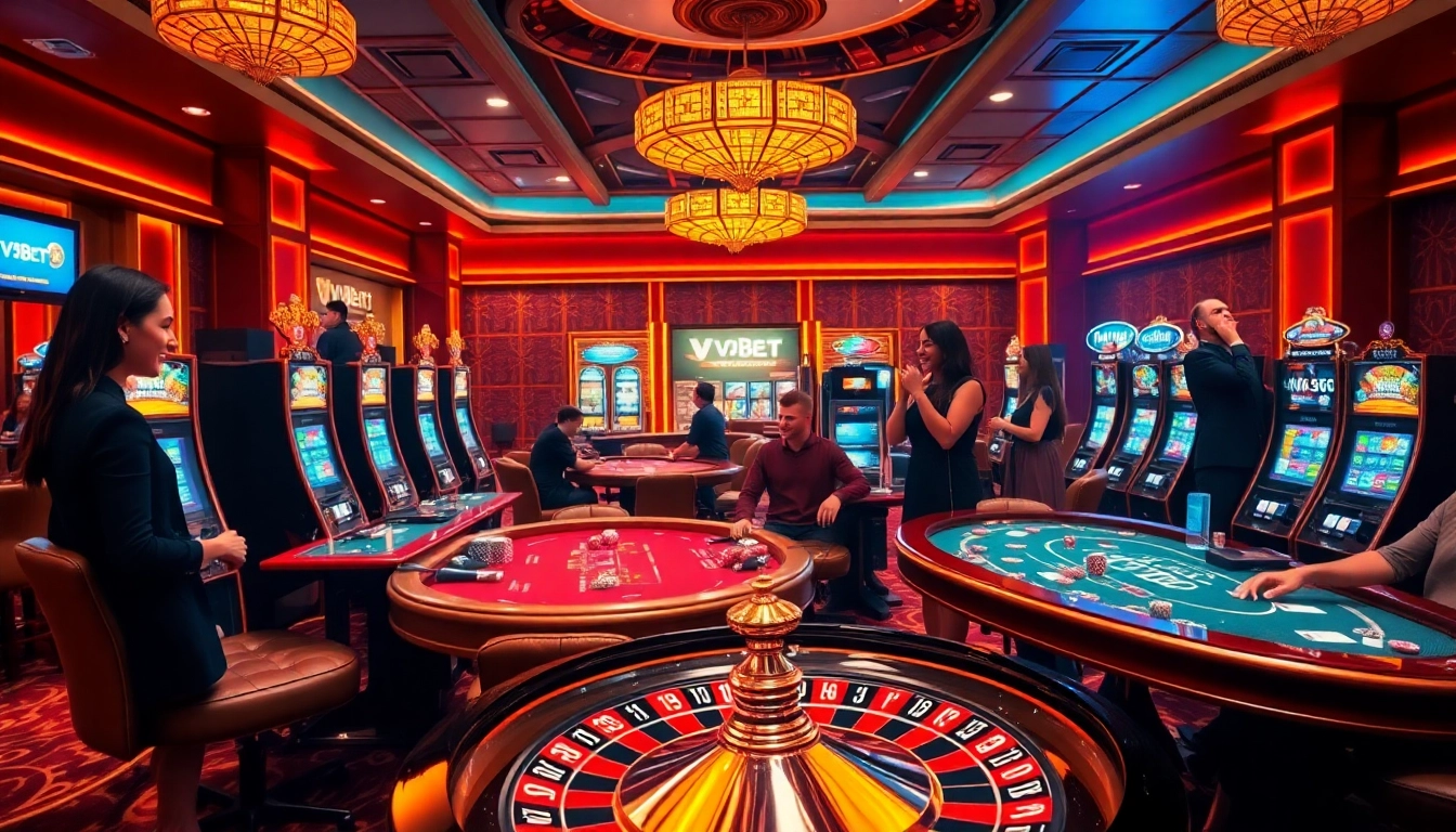 Experience the thrill of V9 Bet with vibrant casino games and exciting gambling activities.
