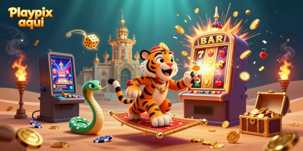 Experimente a emoção dos jogos online com a Playpix aqui, onde ganhos esperam por você!
