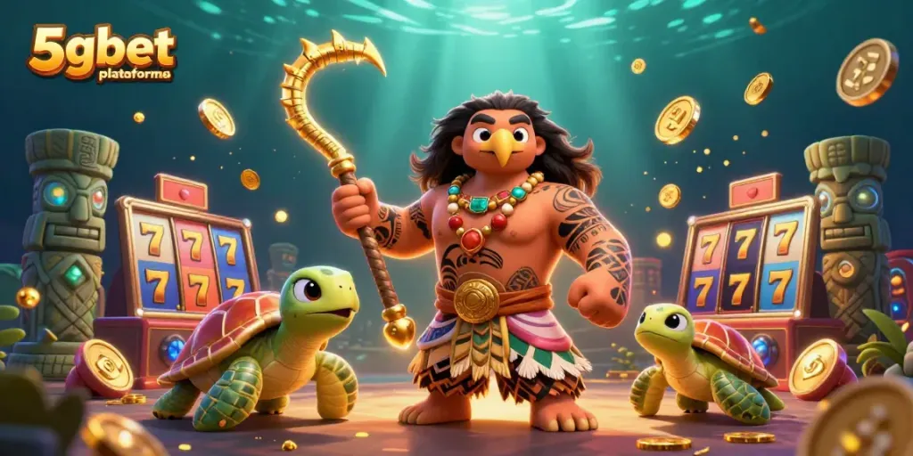 Experience the excitement of 5gbet plataforma with vibrant slot machines and captivating characters.