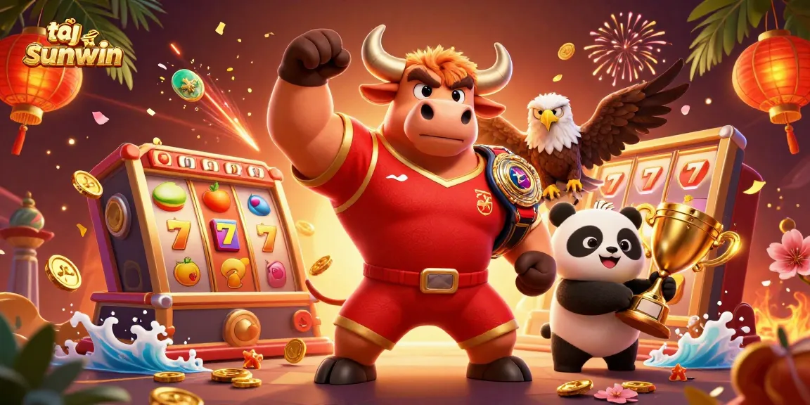 Experience thrilling gameplay at tại sunwin with vibrant 3D casino symbols and joyful characters.