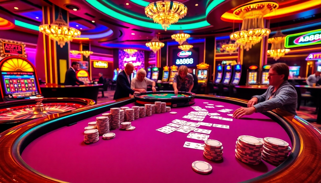 Experimente a emoção de vencer no cassino aa888 com ação dinâmica de pôquer e jogabilidade vibrante.