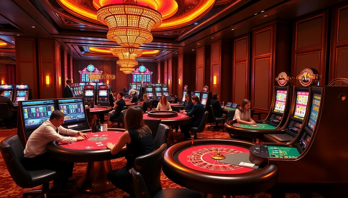 Experimente a emoção do jogo online na 89e com mesas de cassino vibrantes e jogadores animados.